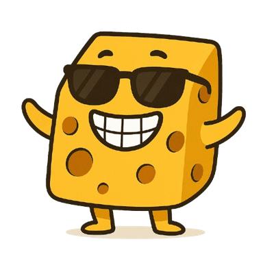 Swizz cheese mascot